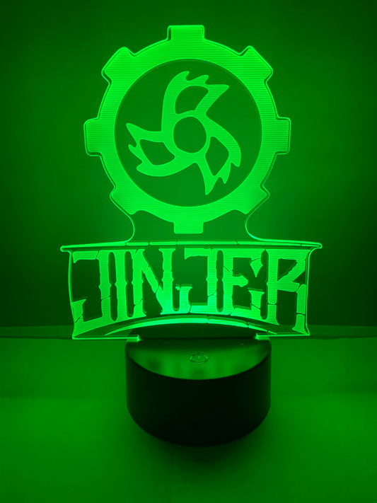 Lampe 3D DEL Jinjer